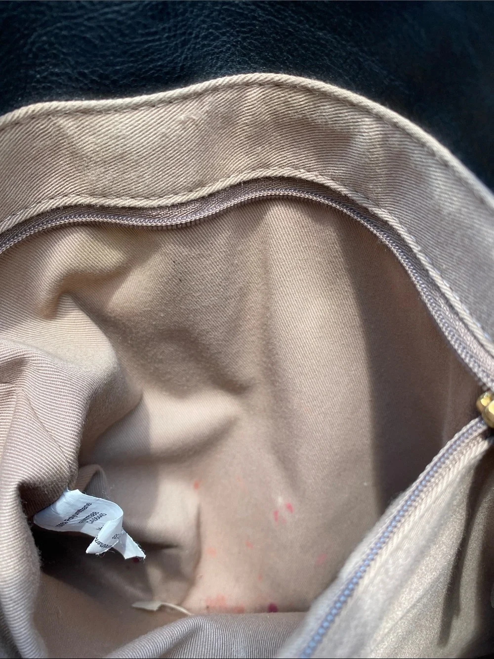 Vintage J Crew Black Tote with Dual Handles